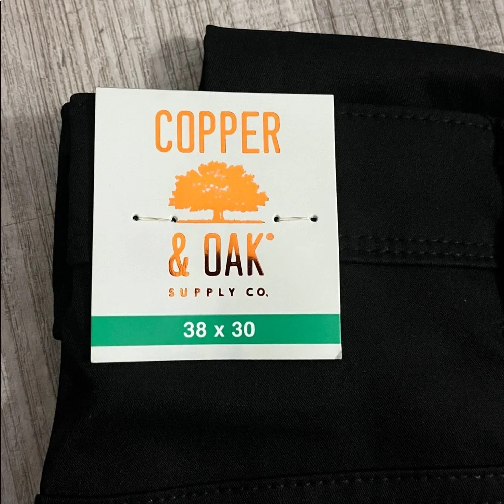 Copper & Oak Black Tech Utility Pants - Picture 3 of 4